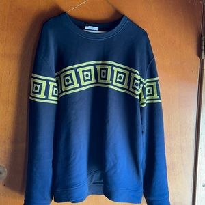 Versace sweater with signature pattern